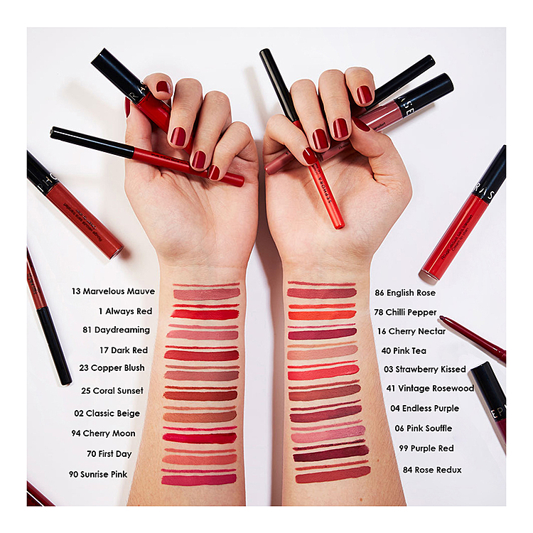 color collections of Sephora Collection Cream Lip Stain Liquid Lipstick