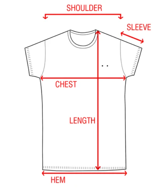 T-shirt measurement
