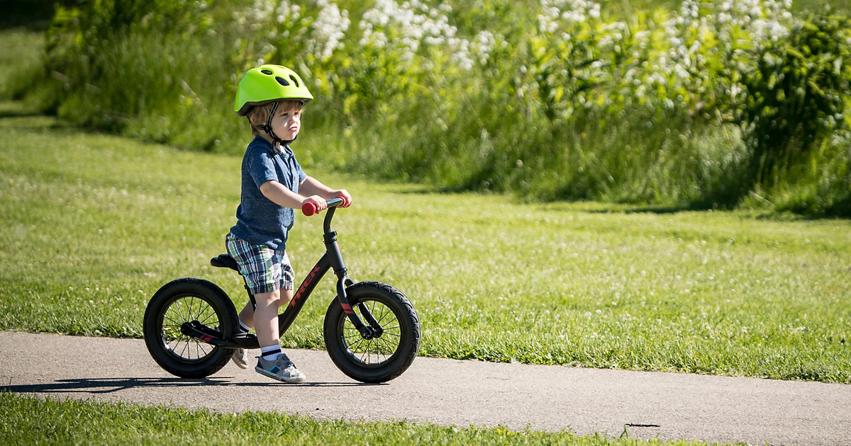 child balance bike size chart